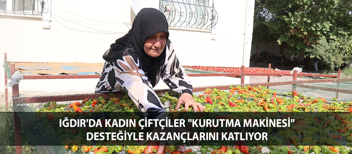Iğdır'da kadın çiftçiler 