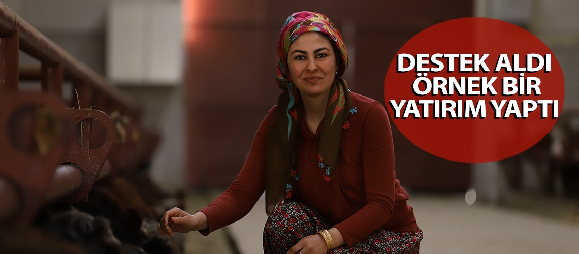 Destek aldı örnek bir yatırım yaptı