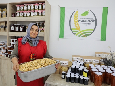 Girişimci kadınlar kooperatif ile kalkınıyor