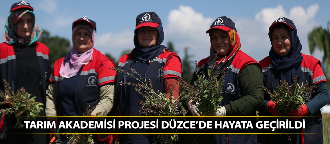Tarım Akademisi Projesi Düzce’de hayata geçirildi