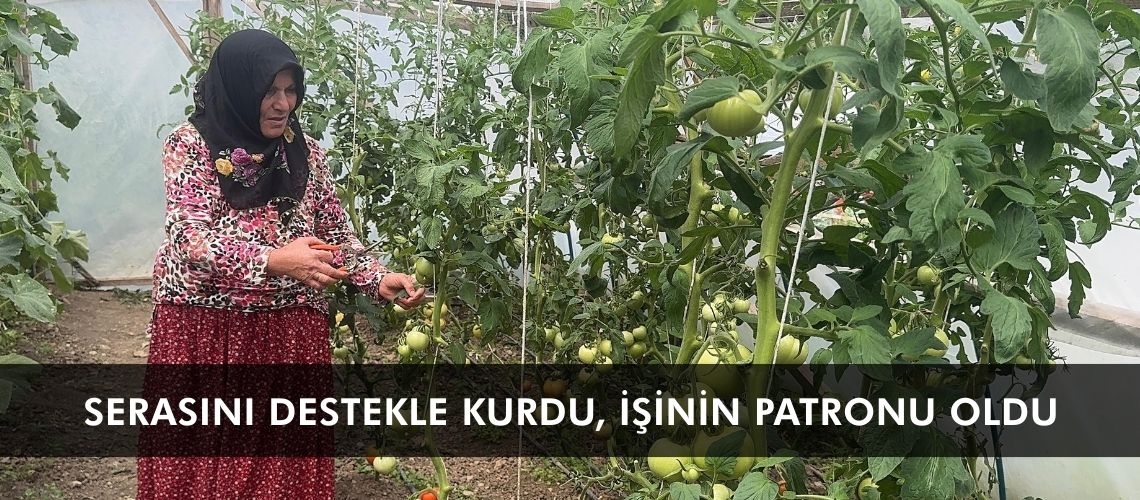 Serasını destekle kurdu, işinin patronu oldu