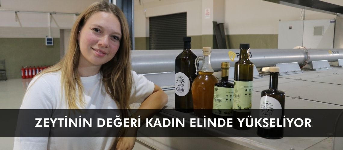 Zeytinin değeri kadın elinde yükseliyor