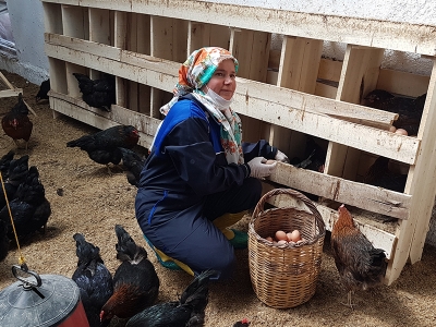 “Hibe desteğiyle iş kadını oldu”