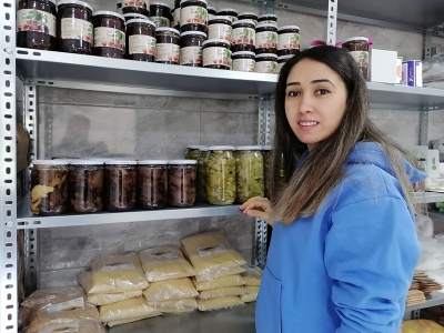 Kadın girişimci organik ürünleri sanatla harmanlıyor