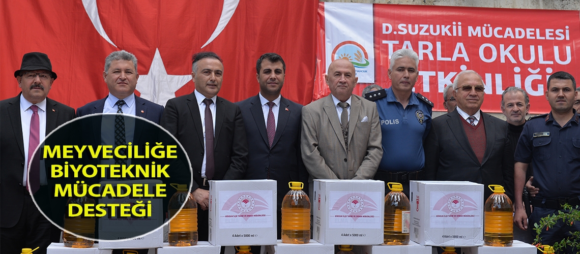 Meyveciliğe biyoteknik mücadele desteği