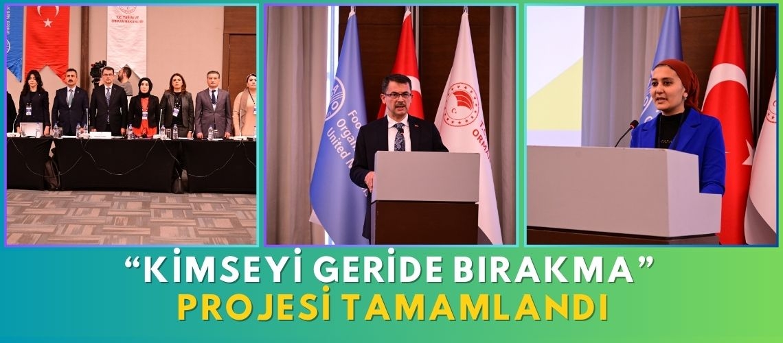 “Kimseyi Geride Bırakma” projesi tamamlandı