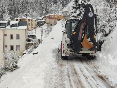 Kar yağışı yükseklerde etkili oluyor