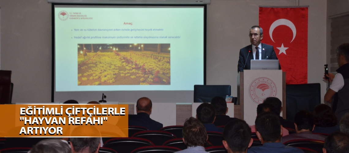 Eğitimli çiftçilerle 