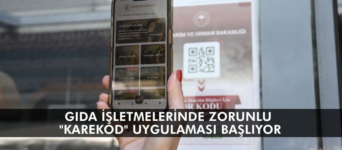 Gıda işletmelerinde zorunlu 