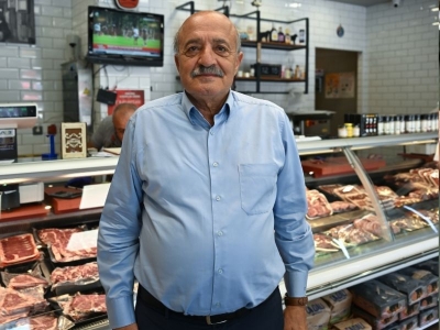 Karekodlar kasap dükkanlarına da asıldı