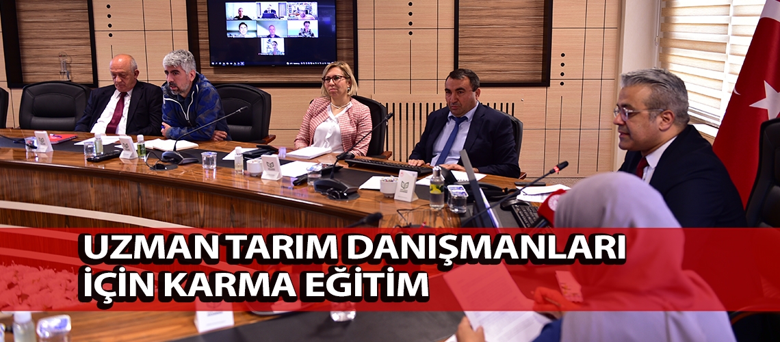 Uzman tarım danışmanları için karma eğitim