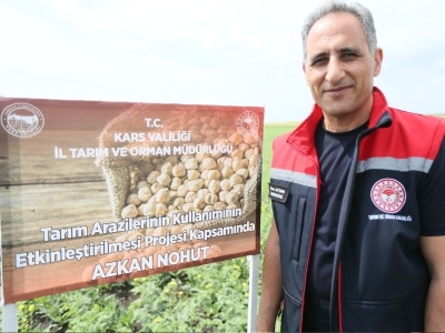 Kars’ta atıl araziler üretime kazandırıldı