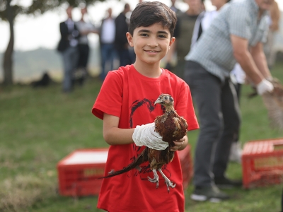 Keklik ve sülünler doğal ortamlarına salındı