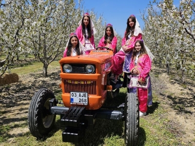Kiraz çiçekleri festivalle taçlandı