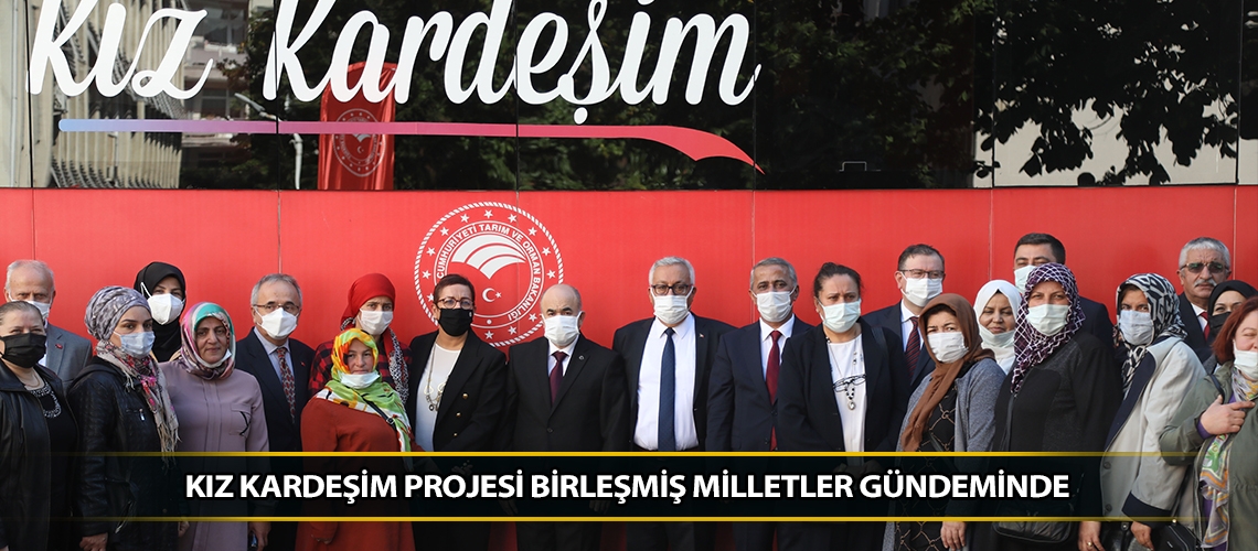 Kız Kardeşim Projesi Birleşmiş Milletler gündeminde