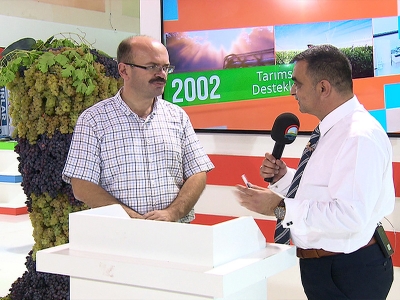 WEB TARIM TV Kahramanmaraş Gıda Tarım ve Hayvancılık Fuarında -İhsan EMİRALİOĞLU