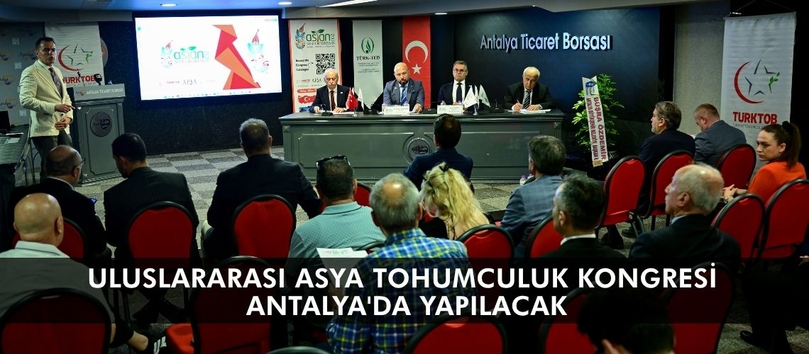 Uluslararası Asya Tohumculuk Kongresi Antalya'da yapılacak