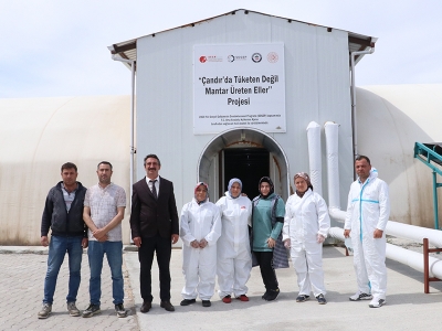 Mantarlar KOP Projesi ile yetişiyor