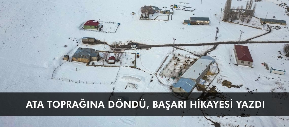 Ata toprağına döndü, başarı hikayesi yazdı