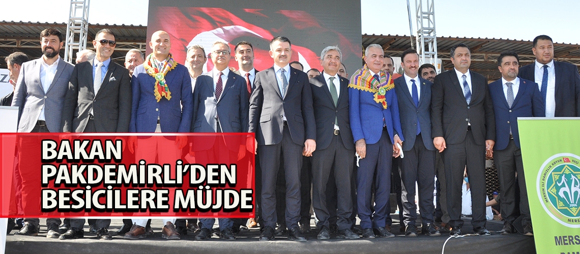 Bakan Pakdemirli’den besicilere müjde