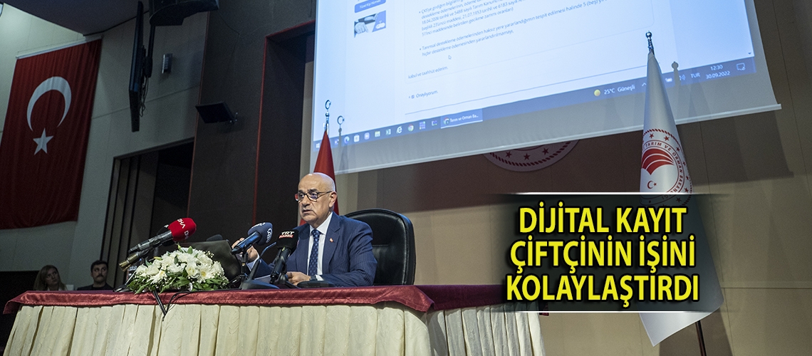 Dijital kayıt çiftçinin işini kolaylaştırdı