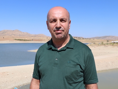 Çekilen göl suyu tarımı olumsuz etkiledi