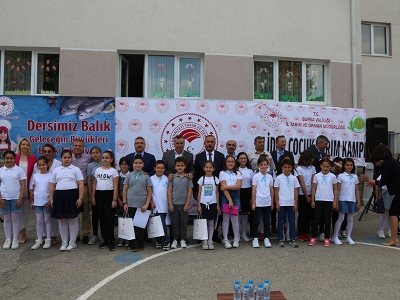 Lider çocuklar tarım kampında çok mutlu