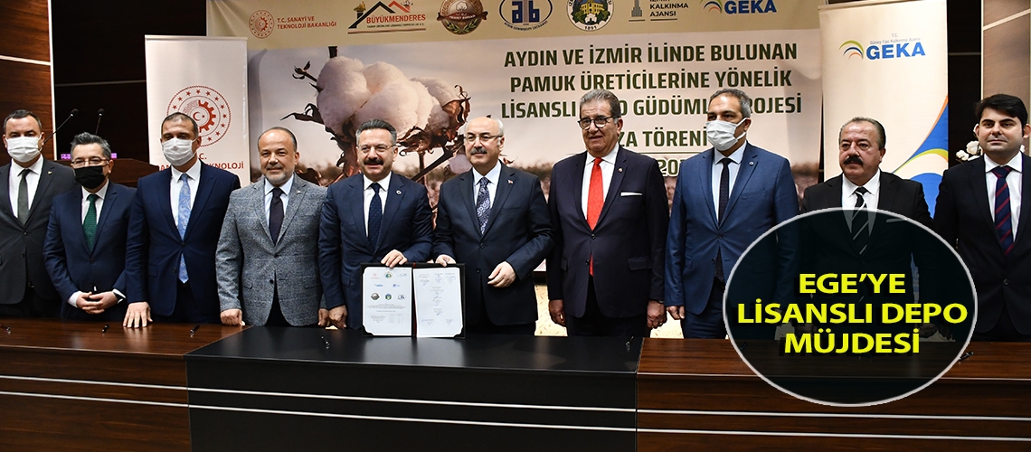 Ege’ye lisanslı depo müjdesi