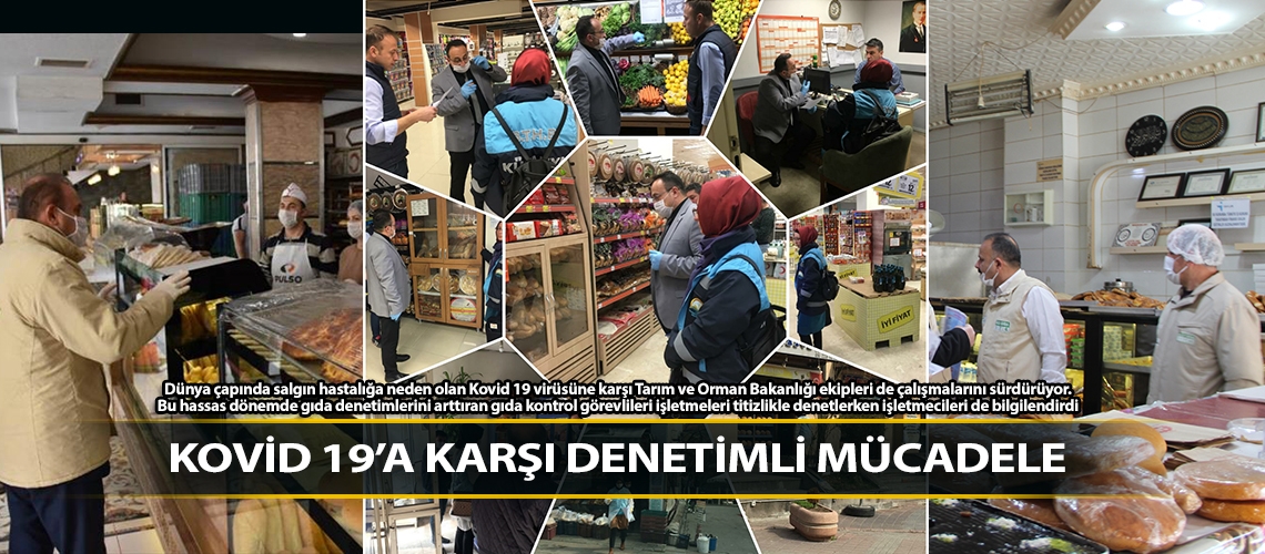 Kovid 19’a karşı denetimli mücadele