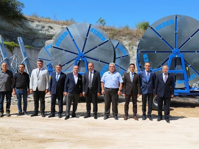 Bursalı  üreticilere makine desteği