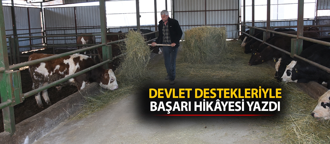 Devlet destekleriyle başarı hikâyesi yazdı