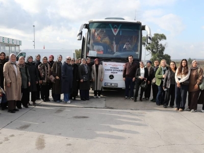 Kadın çiftçiler tarım fuarında yeniliklerle buluştu