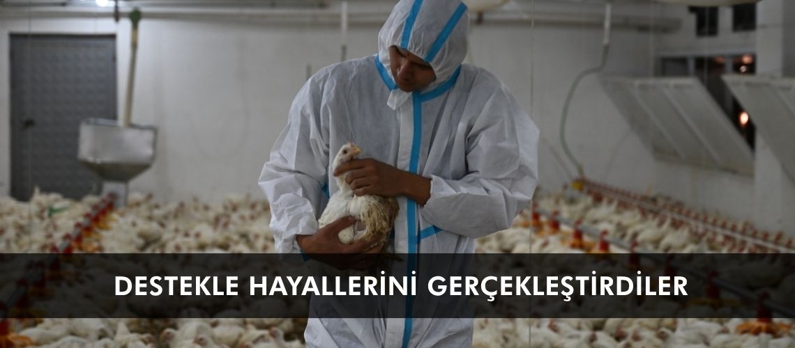 Destekle hayallerini gerçekleştirdiler