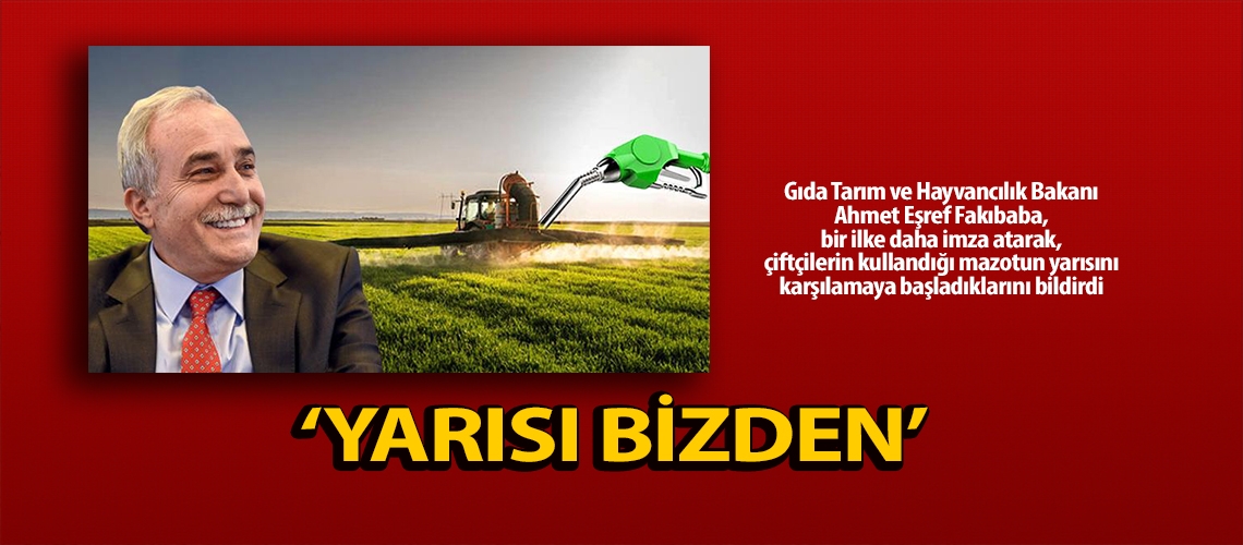 ‘Yarısı bizden’