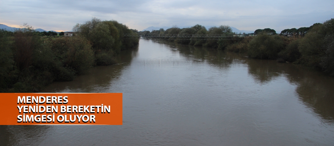 Menderes yeniden bereketin simgesi oluyor
