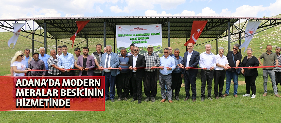 Adana’da modern meralar besicinin hizmetinde