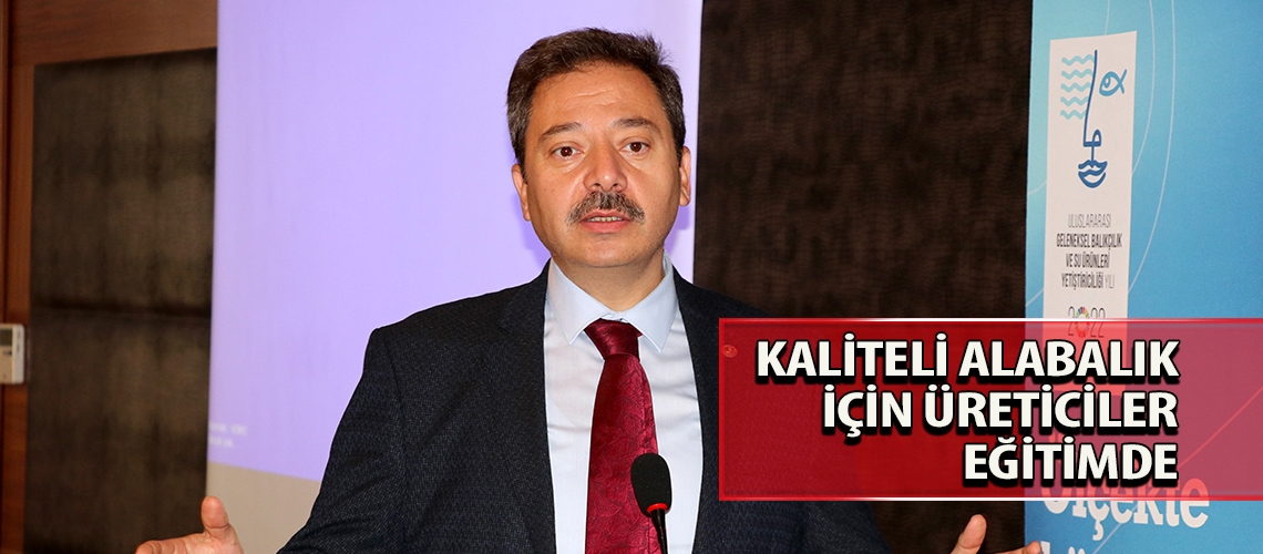Kaliteli alabalık için üreticiler eğitimde