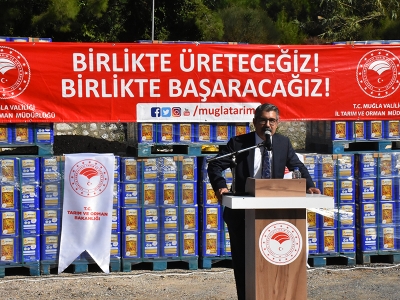 Muğla’da arıcılara yem desteği