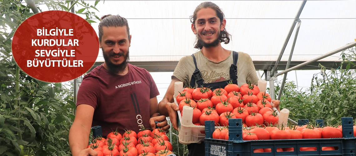 Bilgiyle kurdular sevgiyle büyüttüler