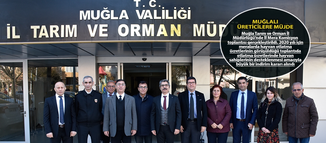 Muğlalı üreticilere müjde…