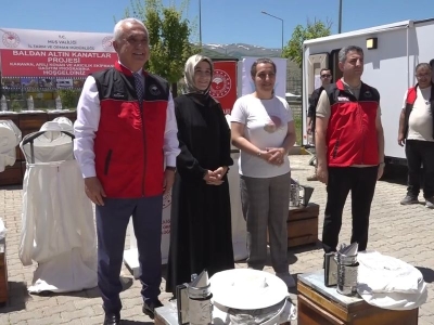 Muşlu arıcılara eğitim ve ekipman desteği sağlandı