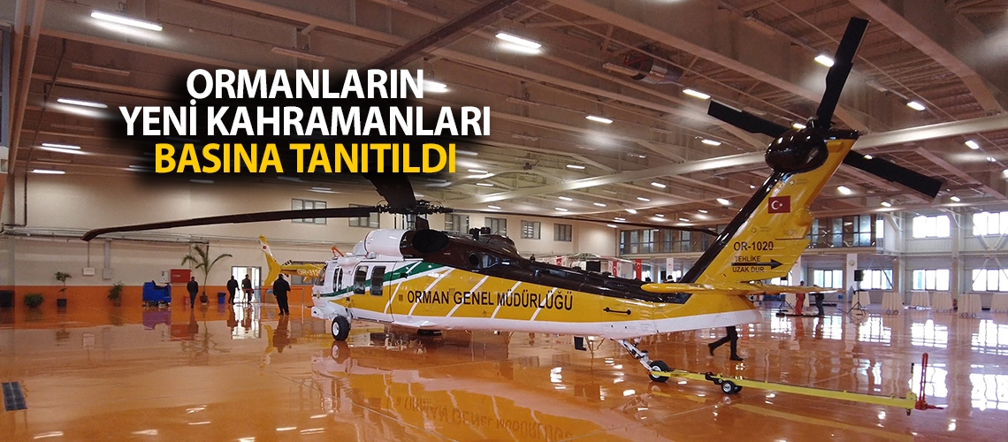 Ormanların yeni kahramanları basına tanıtıldı