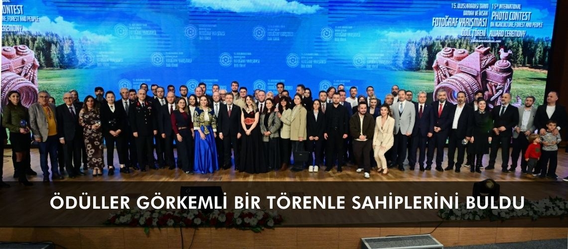 Ödüller görkemli bir törenle sahiplerini buldu