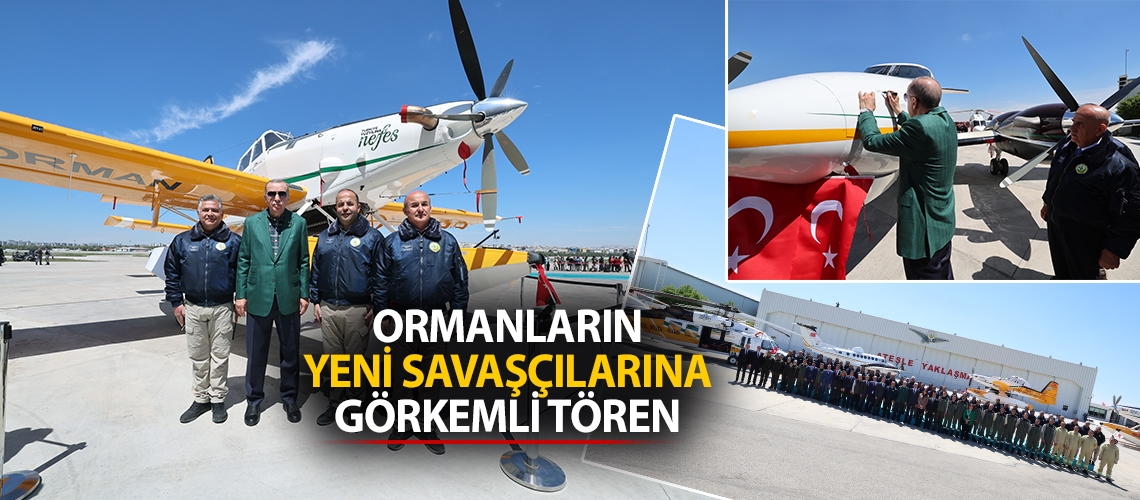 Ormanların yeni savaşçılarına görkemli tören