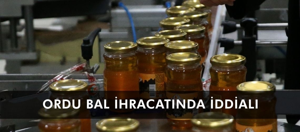 Ordu bal ihracatında iddialı