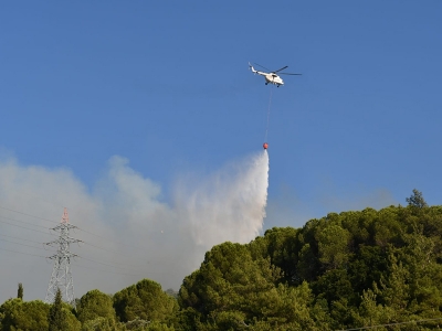 Orman yangınlarına karşı aralıksız mesai