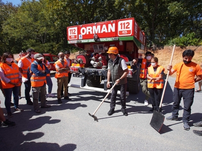 Orman yangınlarına karşı gönüllü kahramanlar
