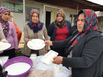 Kooperatifin mandaları kadınların gelir kapısı