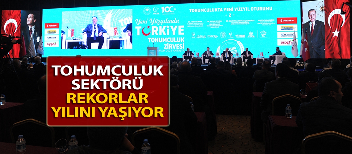 Tohumculuk sektörü rekorlar yılını yaşıyor