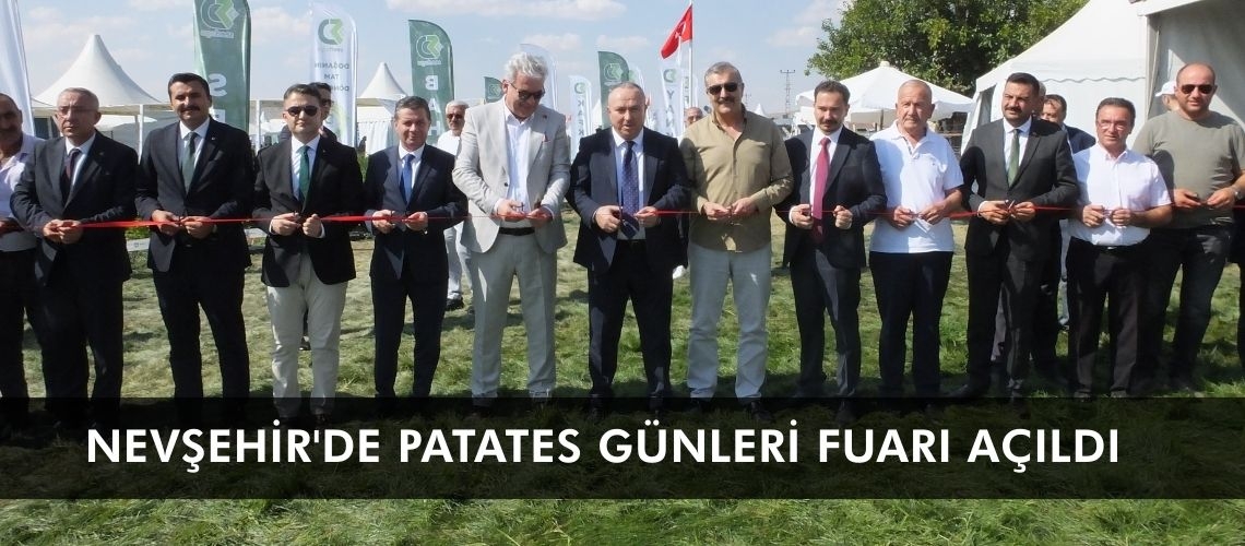 Nevşehir'de Patates Günleri Fuarı açıldı